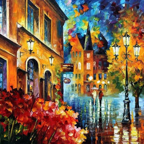 Painting By Numbers - A Rainy Night