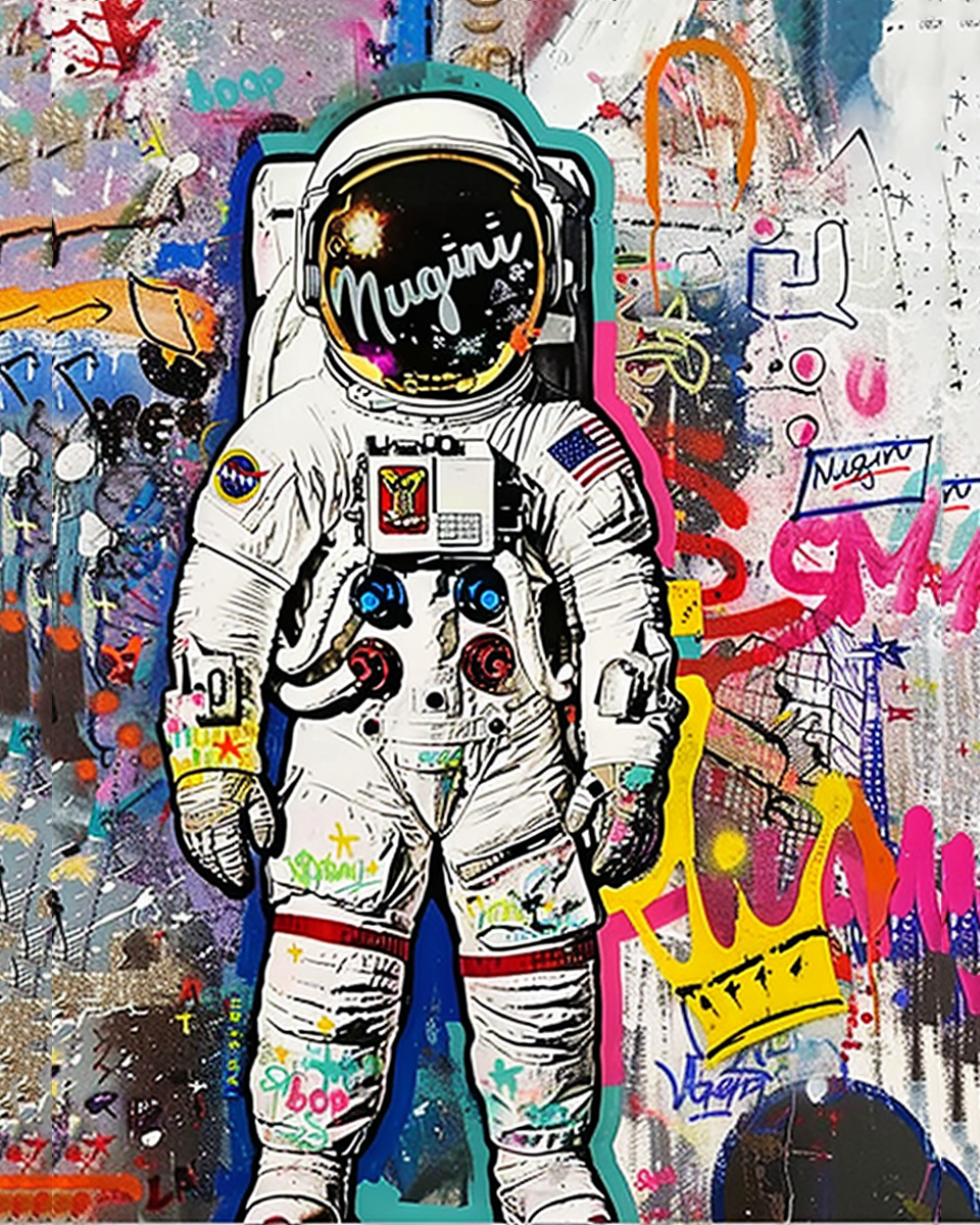 Painting By Numbers - Astronaut