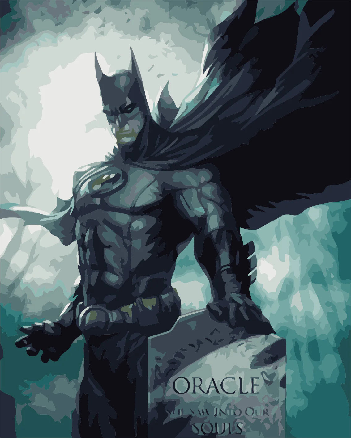 Painting By Numbers - Batman