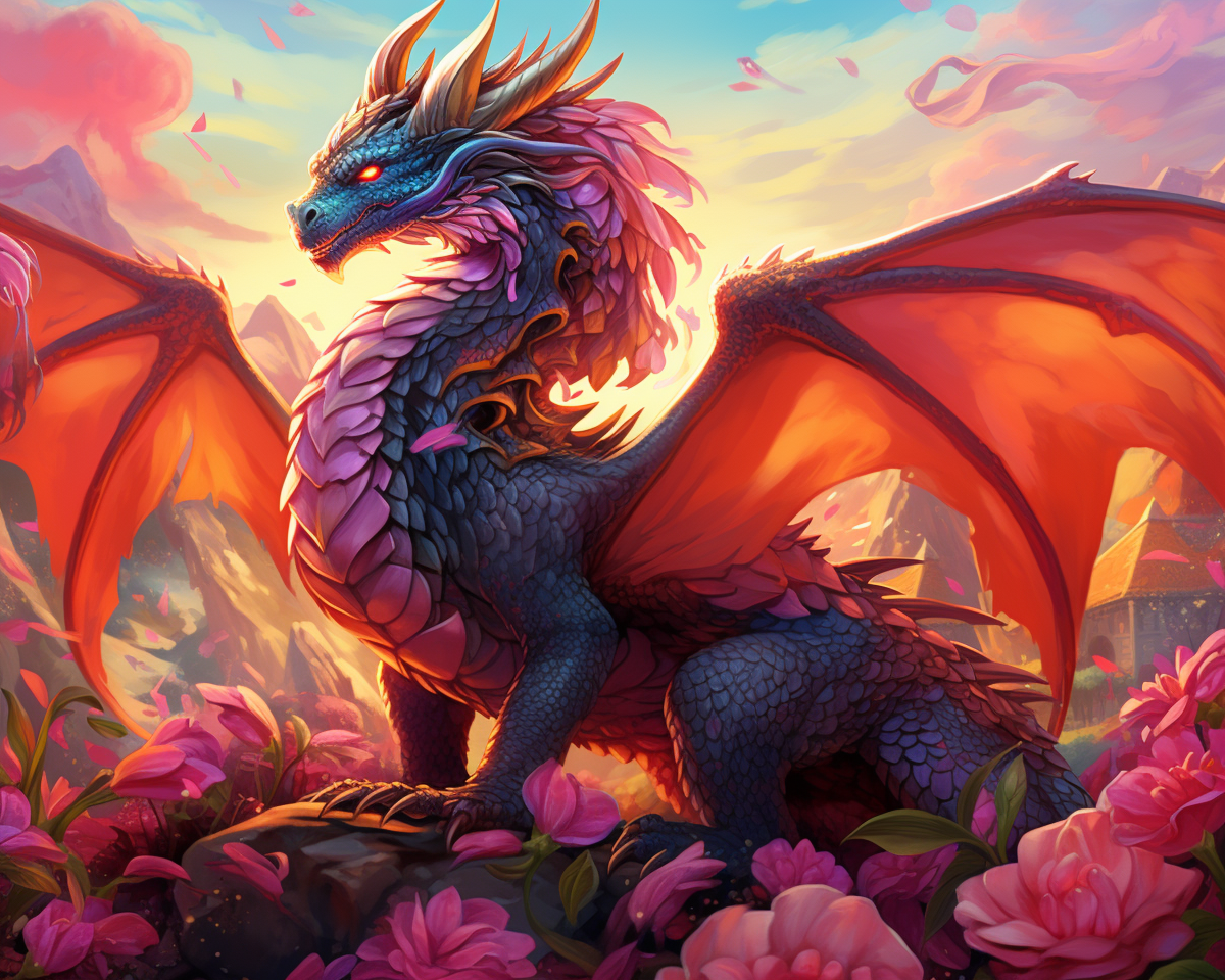 Painting By Numbers - Dragon