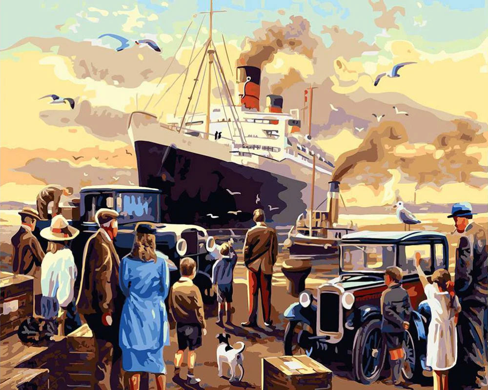 Painting By Numbers - Titanic