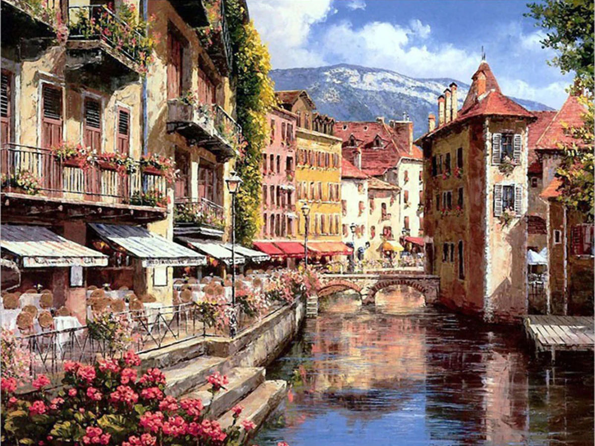 Painting By Numbers - Venice