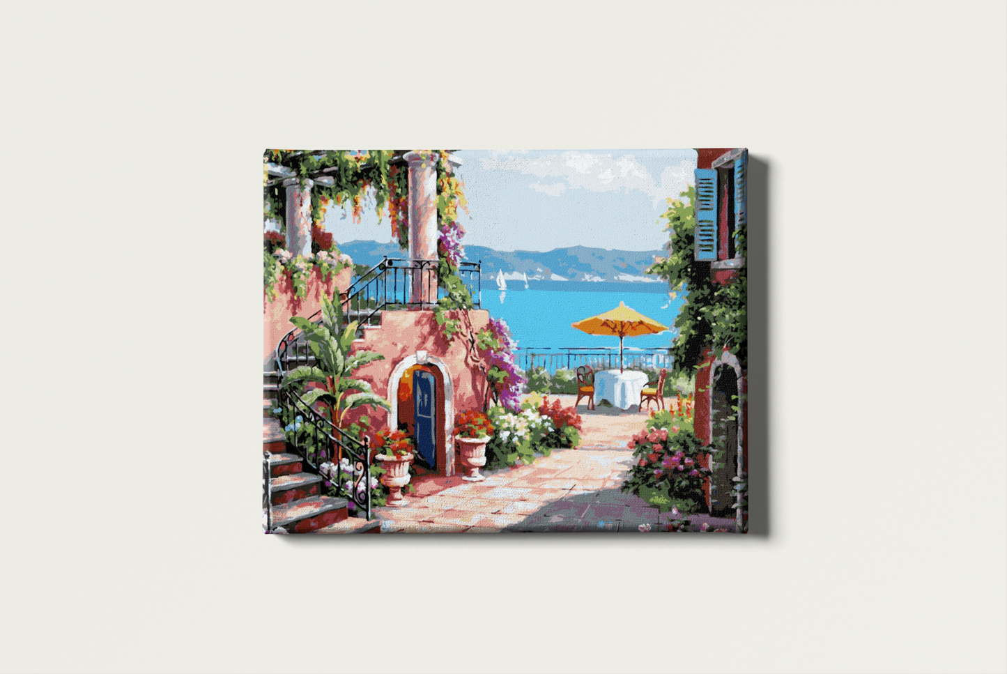 Painting By Numbers - House by the Lake