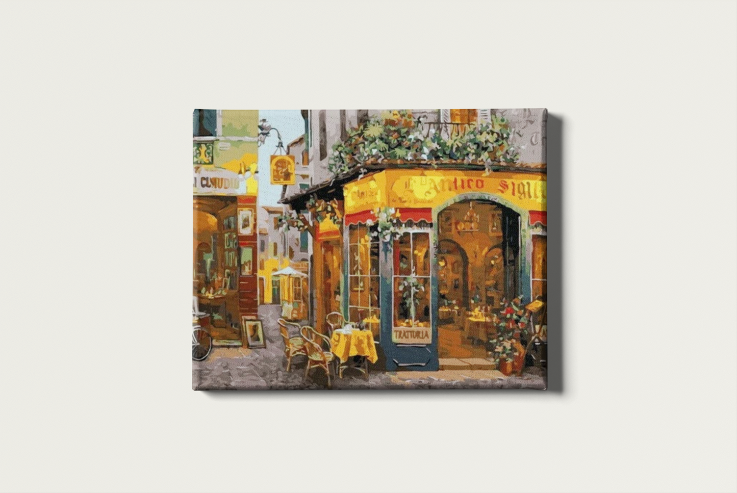Painting By Numbers - Ristorante in Italy