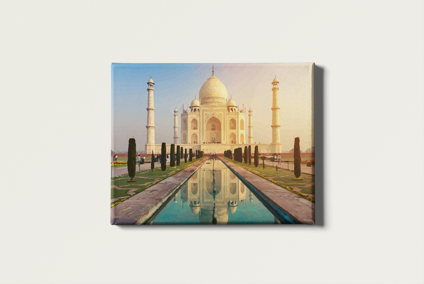 Painting By Numbers - Taj Mahal