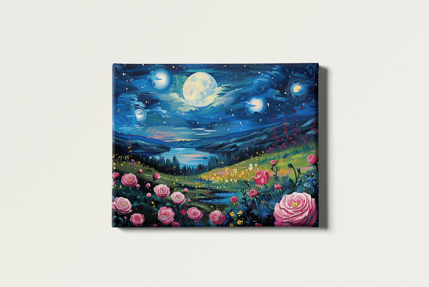 Painting By Numbers - Moonlight Field