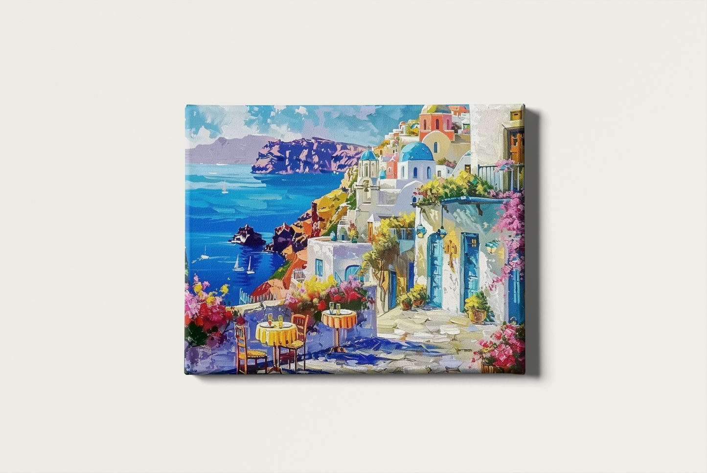 Painting By Numbers - Santorini Vibes