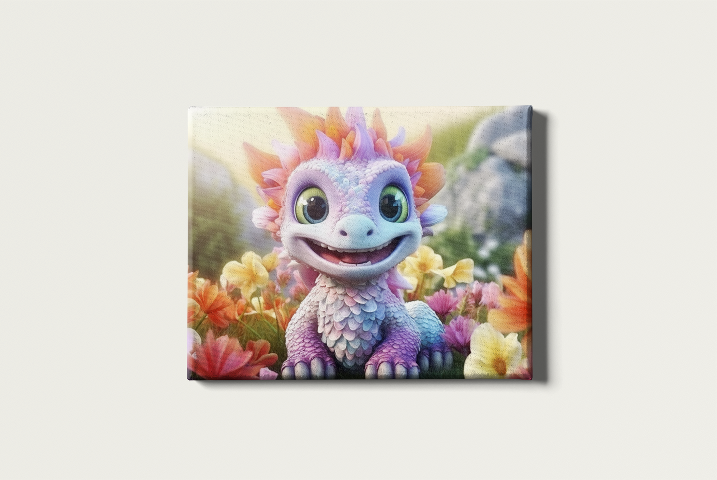 Painting By Numbers - Baby Dragon