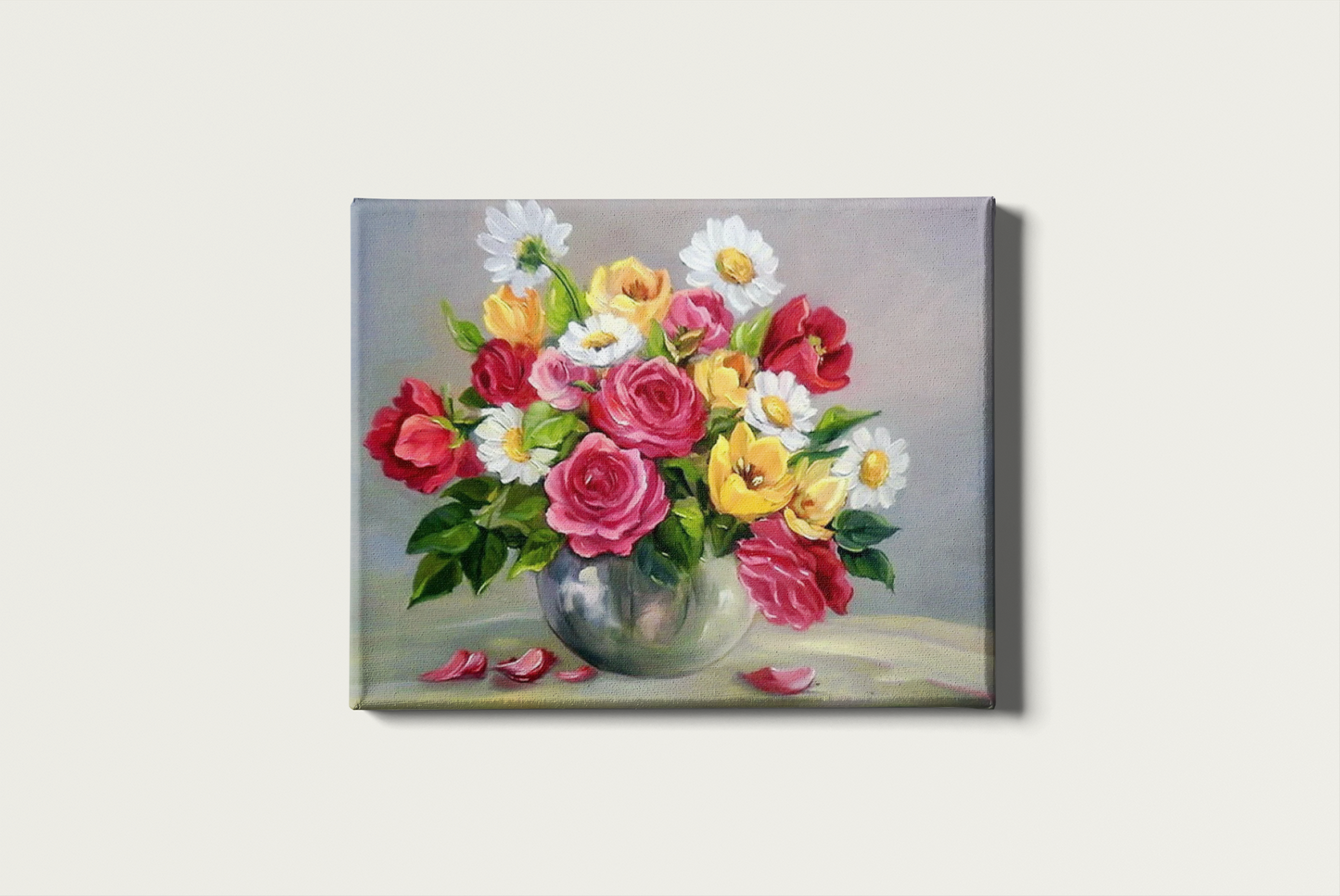 Painting By Numbers - Colored Roses
