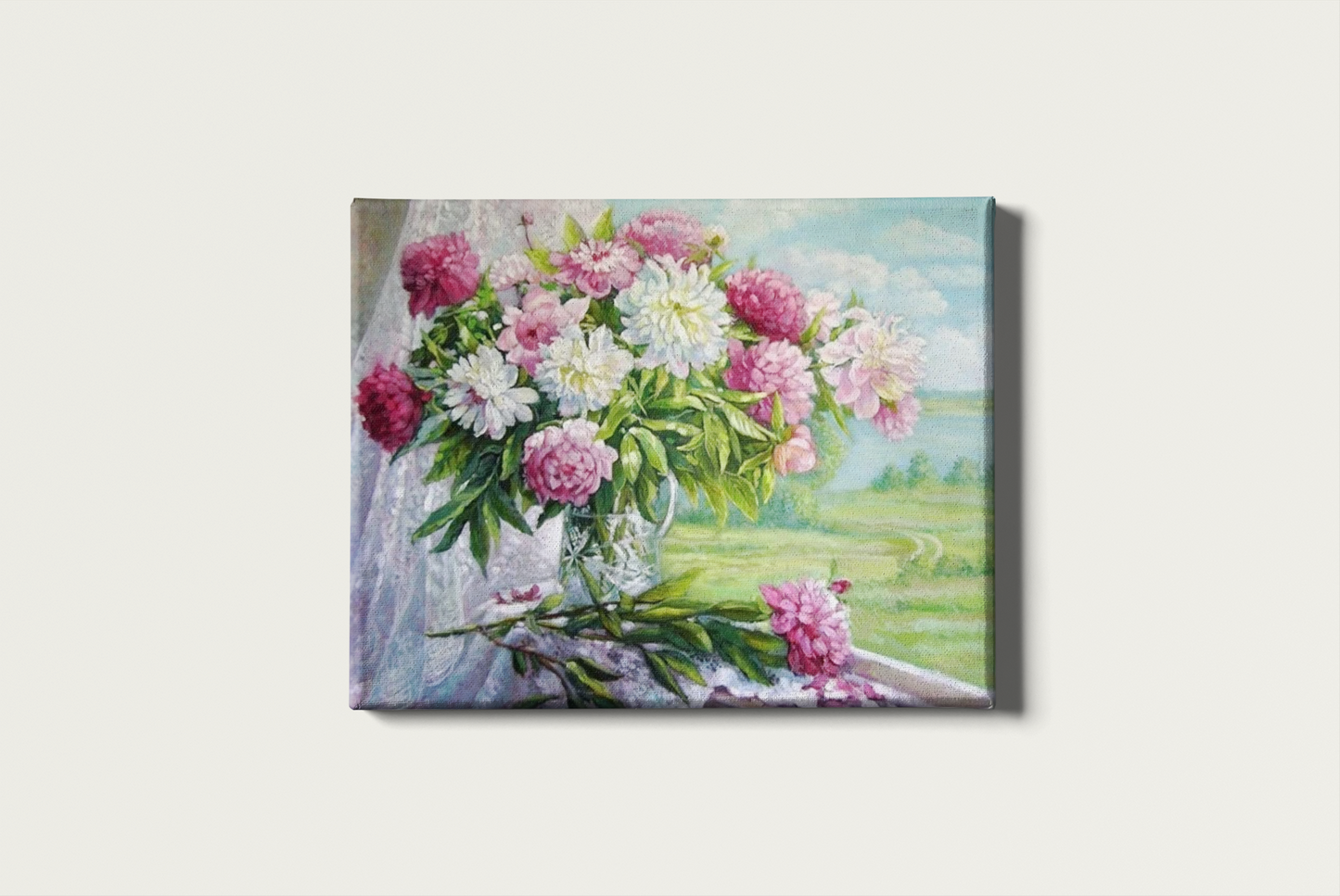 Painting By Numbers - Flowers by the Window