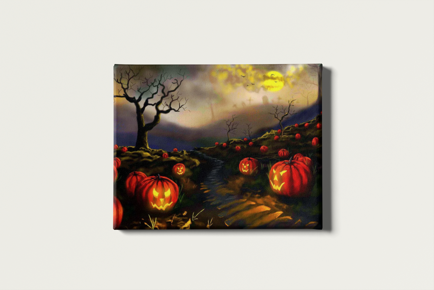 Painting By Numbers - Halloween Jack-O' Lanterns