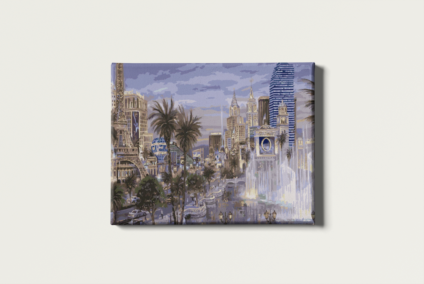 Painting By Numbers - Las Vegas Strip