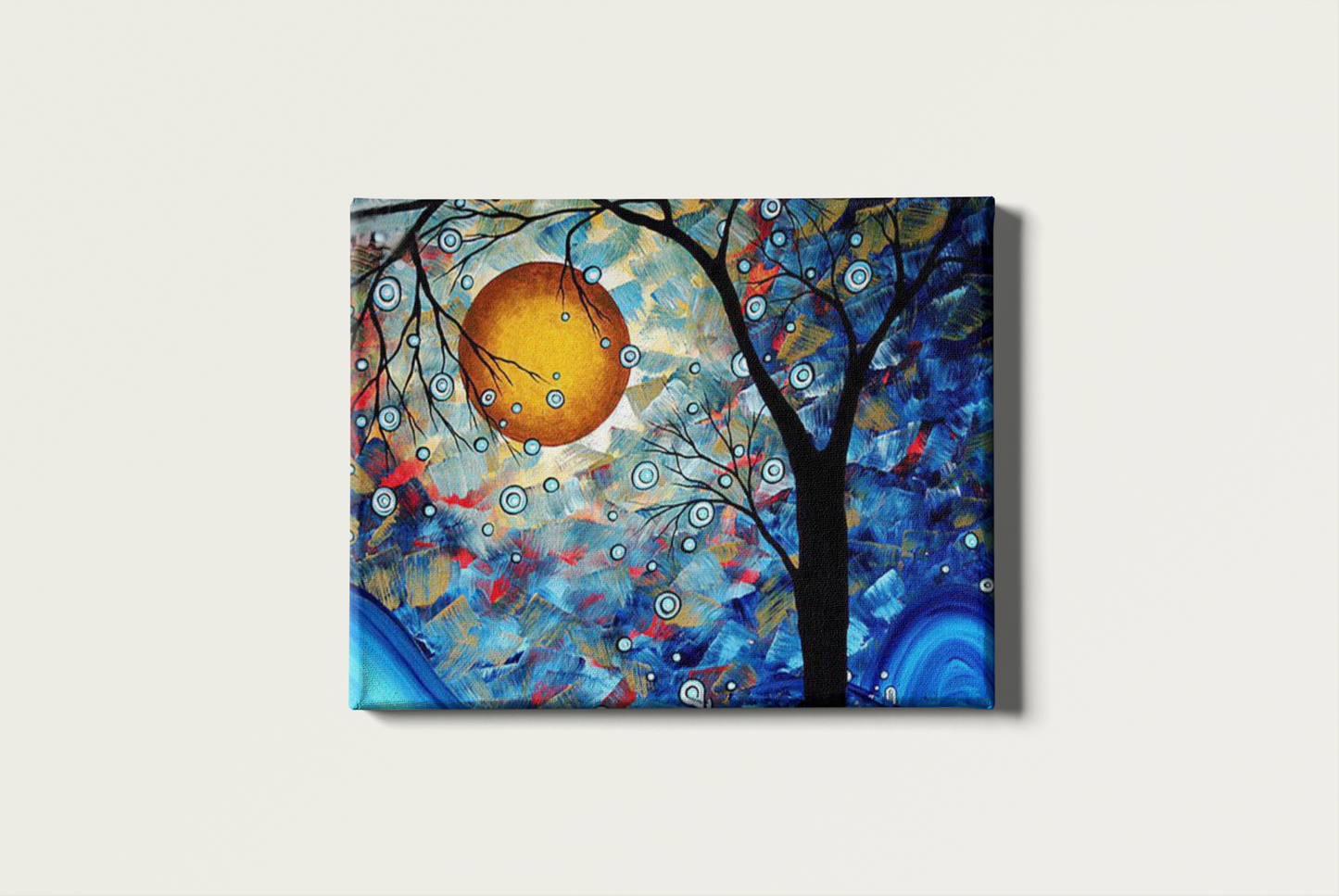 Painting By Numbers - Tree Under the Shinning Moon