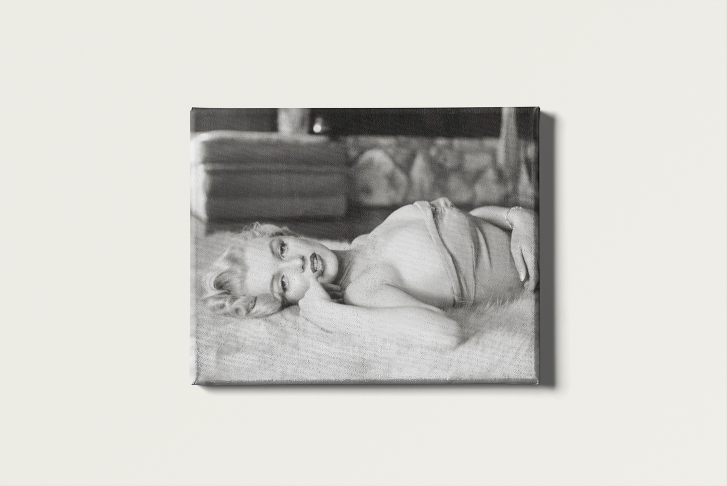 Painting By Numbers - Marilyn Monroe Lying on a Rug