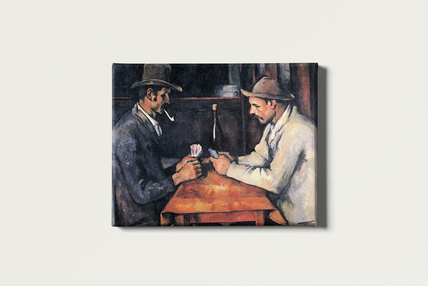 Painting By Numbers - The Card Players