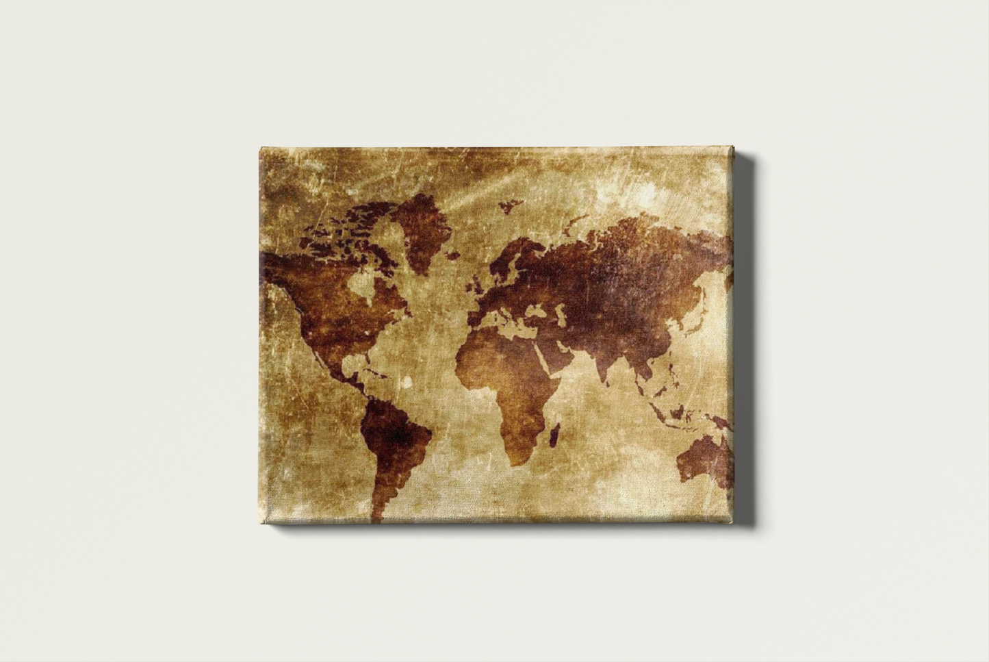 Painting By Numbers - Antique World Map