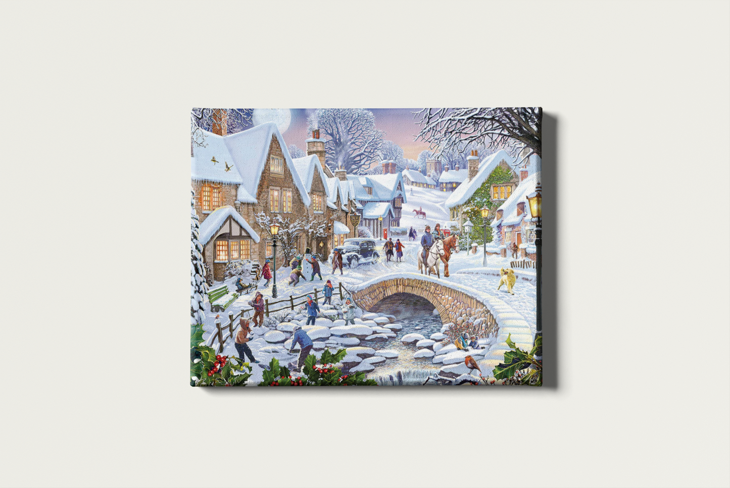 Painting By Numbers - Christmas Village