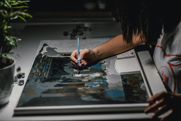 How to Get Into a Flow State Using Paint by Numbers