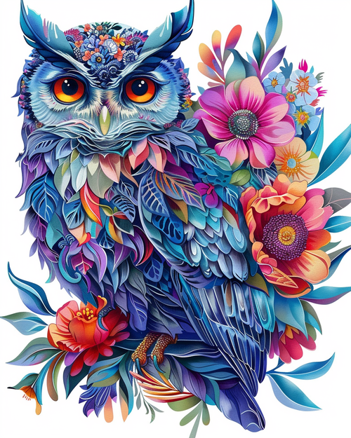 Abstract Owl
