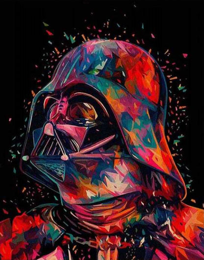Painting By Numbers -Star Wars Darth Vader