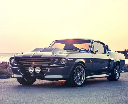 Painting By Numbers - 1967 Shelby Mustang