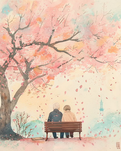 Painting By Numbers - Afternoon in the Park