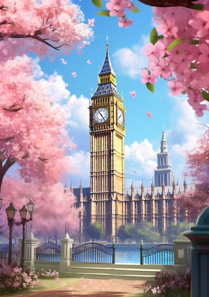 Painting By Numbers - Big Ben