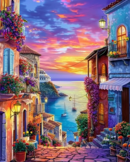 Painting By Numbers - Colorful Shores