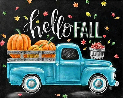 Painting By Numbers - Fall Pumpkins