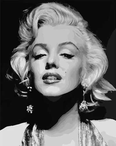 Painting By Numbers - Marilyn Monroe
