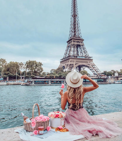 Painting By Numbers - Picnic at the Eiffel Tower