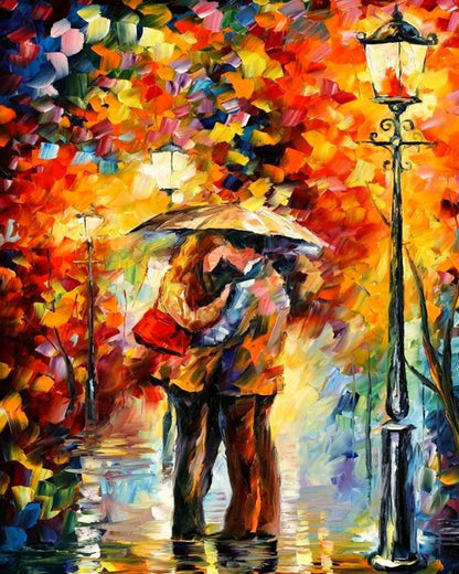 Painting By Numbers - Romance in the Rain