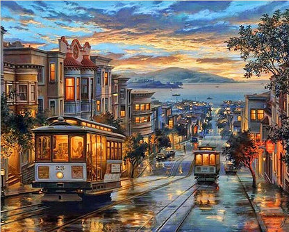 Painting By Numbers - San Francisco