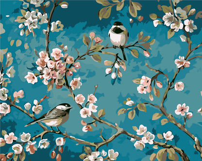 Painting By Numbers - Singing Birds