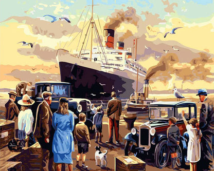 Painting By Numbers - Titanic
