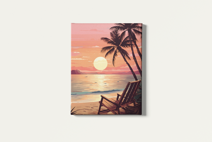 Painting By Numbers - Paradise Sunset