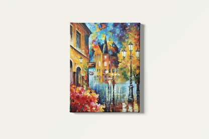 Painting By Numbers - A Rainy Night