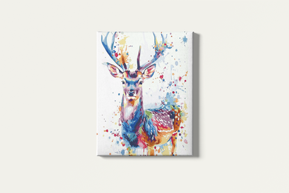 Painting By Numbers - Colorful Deer