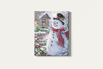 Painting By Numbers - Snowman