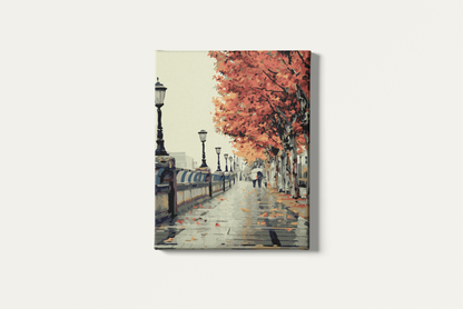 Painting By Numbers - Autumn Riverwalk