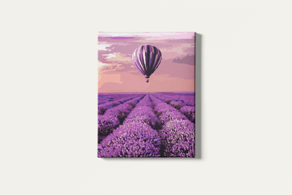 Painting By Numbers - Field of Purple Lilacs