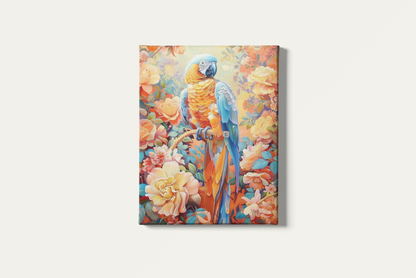 Painting By Numbers - Parrot