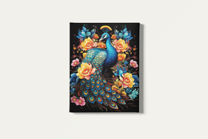 Painting By Numbers - Peacock