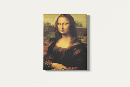 Painting By Numbers - Mona Lisa by Leonardo da Vinci