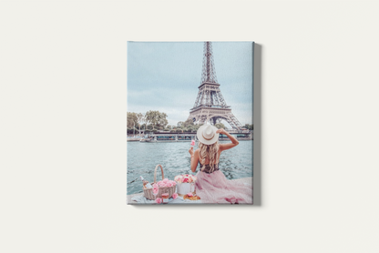 Painting By Numbers - Picnic at the Eiffel Tower