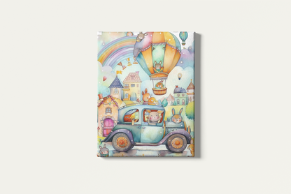 Painting By Numbers - Playful Rabbits