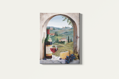 Painting By Numbers - Wine at the Vineyard