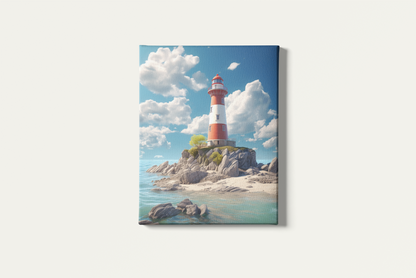 Painting By Numbers - Lighthouse