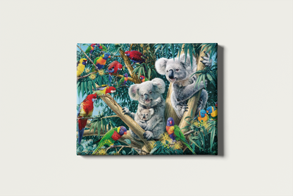 Painting By Numbers - Koala Bears