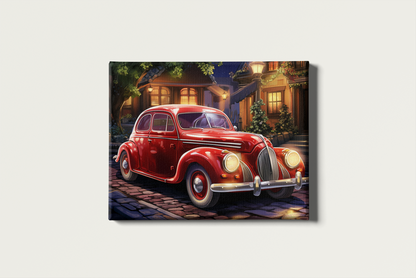 Painting By Numbers - Vintage Car